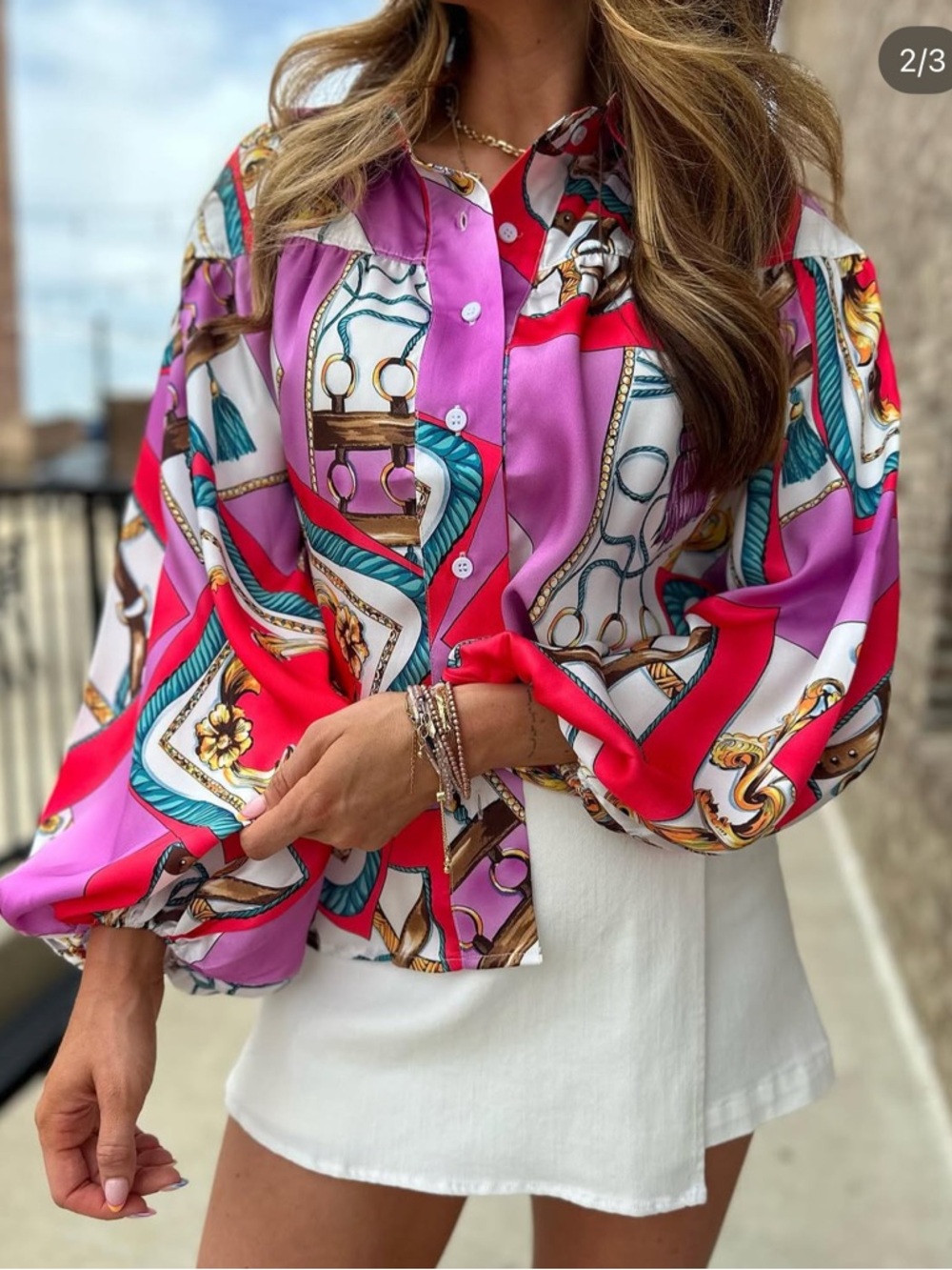 Fate | Versace Blouse